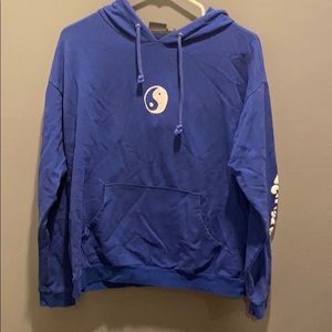 Yin yang stüssy hoodie